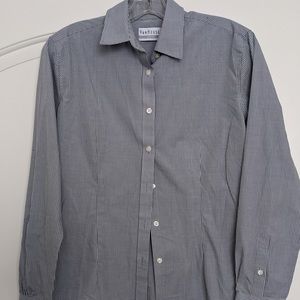 Van Heusen for Her Sz 4 (Small) Gingham black and white